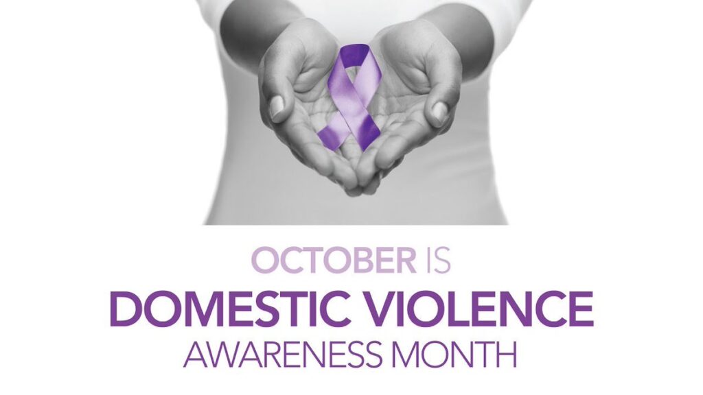 October is Domestic Violence Awareness Month