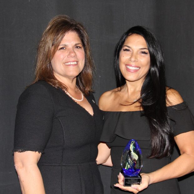 Dr. Rebecca Nathanson and Claudia Noriega-Bernstein