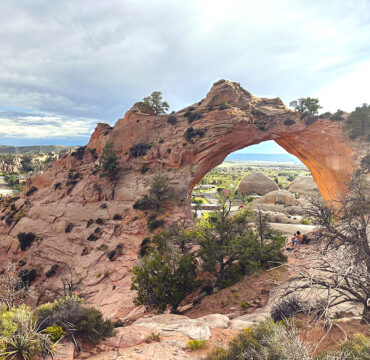 Window Rock AZ, rock formation