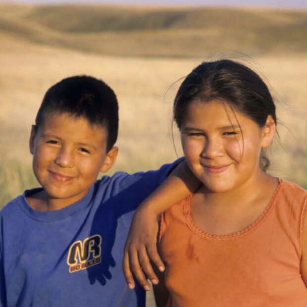 Native American Brother & Sister